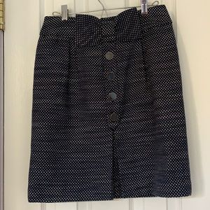 Anthropologie tweed skirt